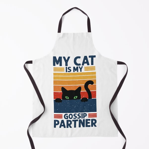 Item preview, My cat is my gossip partner designed and sold by Pixelish.