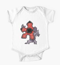 Body de manga corta Pequeño Demogorgon