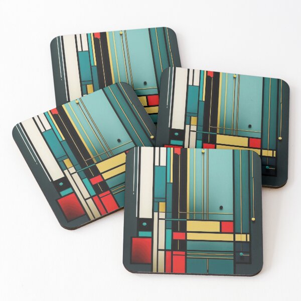 Item preview, Color Harmony 2 : A Tribute to Mondrian designed and sold by BOYWANDER67.
