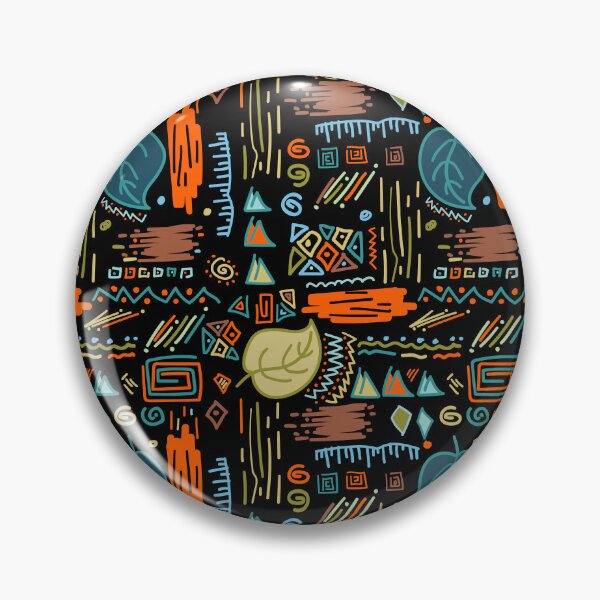 Item preview, Abstract tribal ethnic doodles pattern designed and sold by mrhighsky.