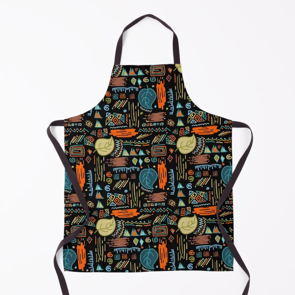 Item preview, Abstract tribal ethnic doodles pattern designed and sold by mrhighsky.