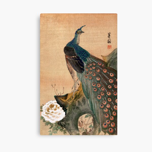 Item preview, 19th C. Japanese Peacock designed and sold by historicimage.