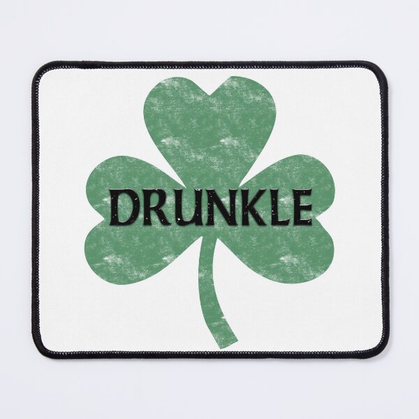 Item preview, Drunkle Irish Shamrock Drunk Uncle Grunge Distressed Funny designed and sold by funnytshirtemp.