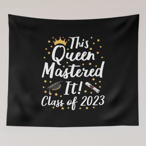 Item preview, This Queen Mastered It - Class Of 2023 I designed and sold by Lemon Pepper.
