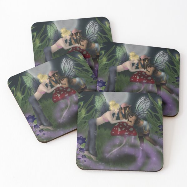 Item preview, Fairy Meow Kisses ( night time edition ) designed and sold by The Noir Arts.