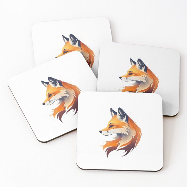 Item preview, Fox portrait designed and sold by Onoky.