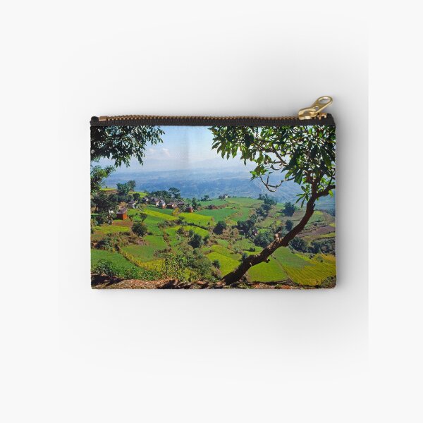 Item preview, 1970s - View ofrural agriculture in Nepal designed and sold by thatwaslife.
