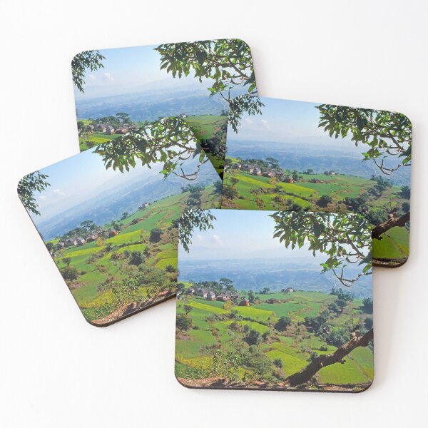 Item preview, 1970s - View ofrural agriculture in Nepal designed and sold by thatwaslife.