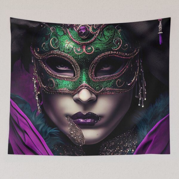 Item preview, Mardi Gras Masquerade (Variation) designed and sold by OccultDreams.