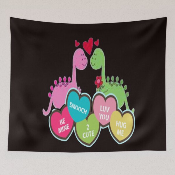 Item preview, Valentine Cute Dinosaures, Cute Lettering Design , Bee Mine For Valentine, Everyday My Valentine, you will live on in my heart designed and sold by Adri Barnard.