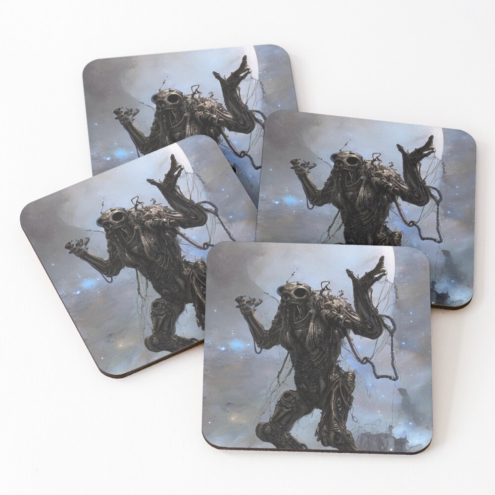 Item preview, Coasters (Set of 4) designed and sold by CyberNightCode.