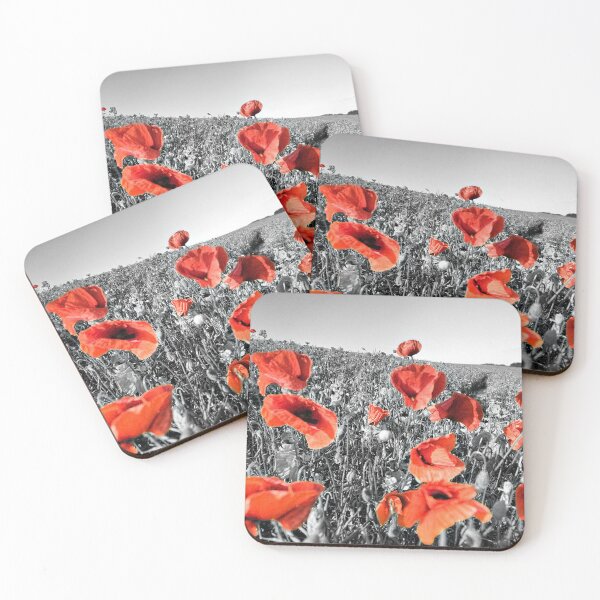 Item preview, Red Poppies Selective Colour designed and sold by Paul Thompson Photography.