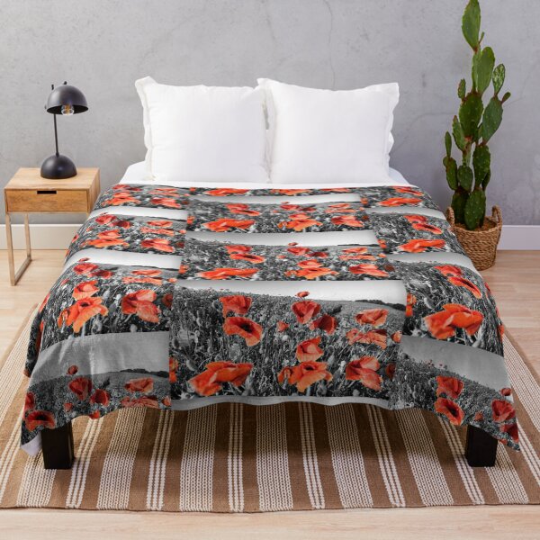Item preview, Red Poppies Selective Colour designed and sold by Paul Thompson Photography.
