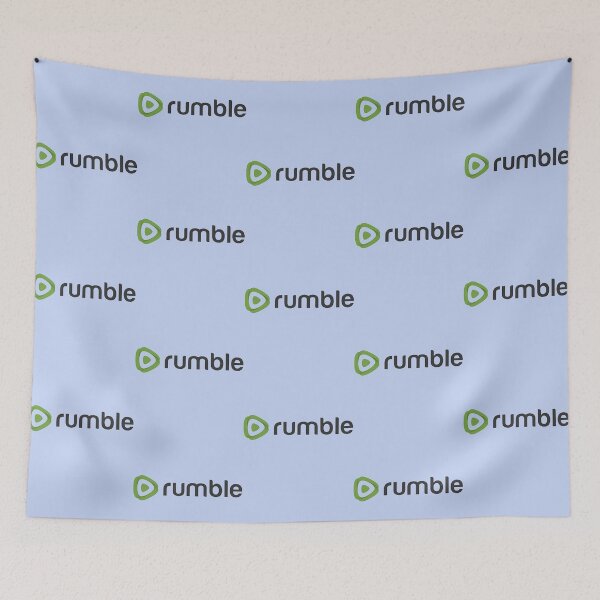 Item preview, Rumble Logo designed and sold by PoppyDani.
