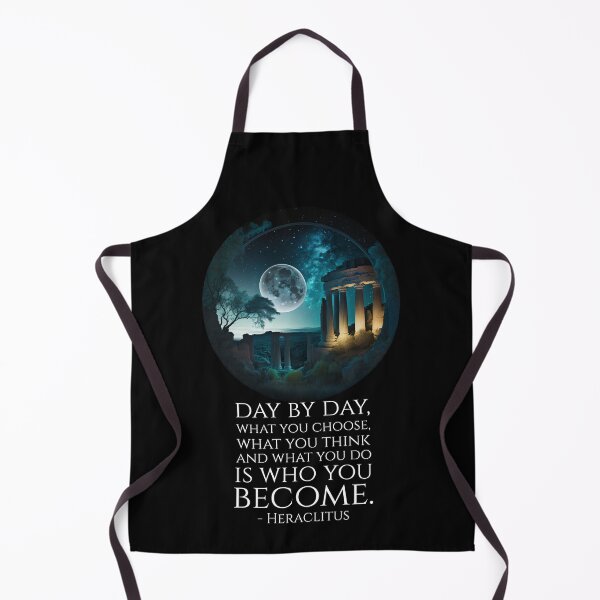 Item preview, Motivational Ancient Greek Philosophy Heraclitus Quote designed and sold by Styrman.