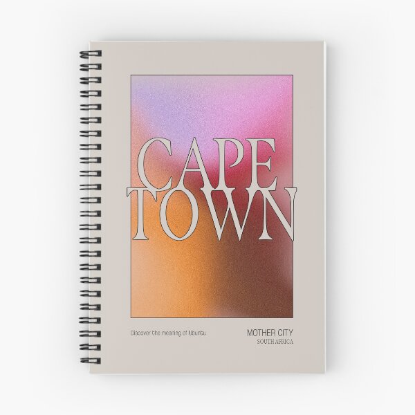 Item preview, Cape Town Grainy Gradient Poster designed and sold by AsteriskHouse.