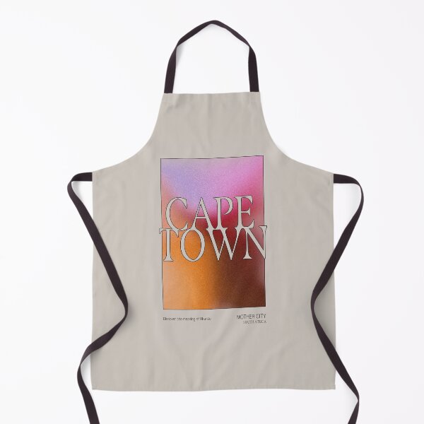 Item preview, Cape Town Grainy Gradient Poster designed and sold by AsteriskHouse.