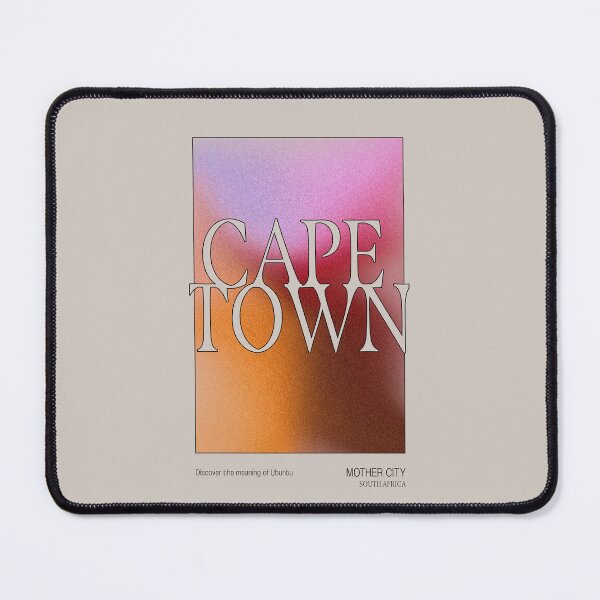 Item preview, Cape Town Grainy Gradient Poster designed and sold by AsteriskHouse.