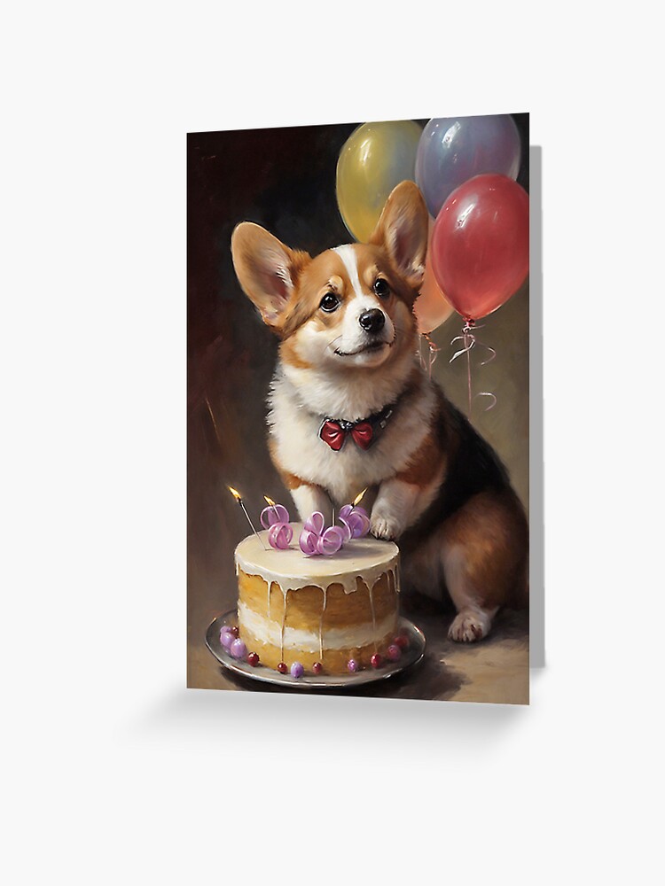 Cartes De Vœux Sur Le Thème Anniversaire De De Chiot
