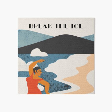 Let's break the ice Poster for Sale by glitchman2