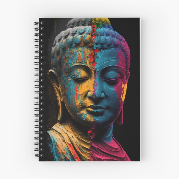 Item preview, Enlightened Elegance- Colorful Buddha Portraits designed and sold by bharuarts.