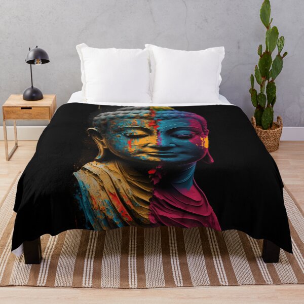 Item preview, Enlightened Elegance- Colorful Buddha Portraits designed and sold by bharuarts.
