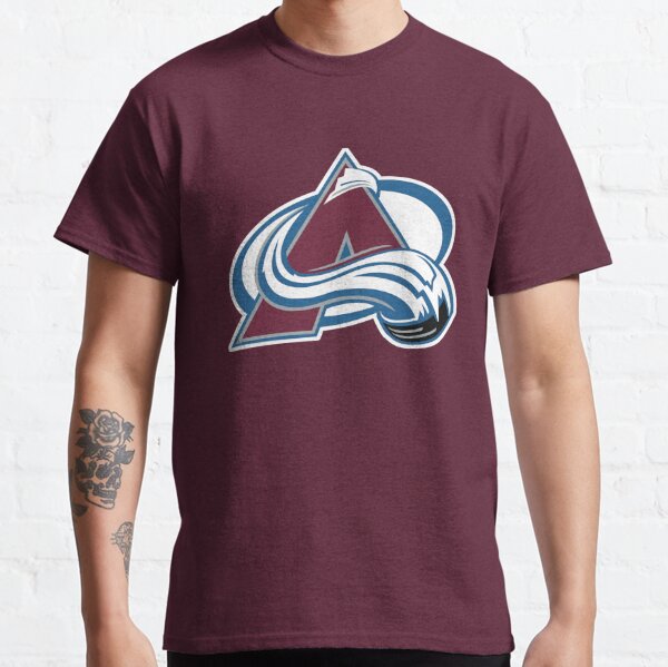 Lids Colorado Avalanche Mitchell & Ness Vintage Logo T-Shirt