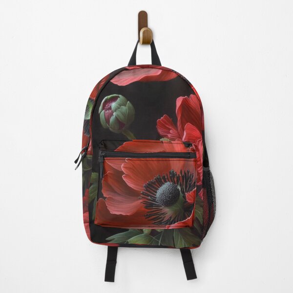 Item preview, Red Anemone Flowers  designed and sold by Vanover Designs.
