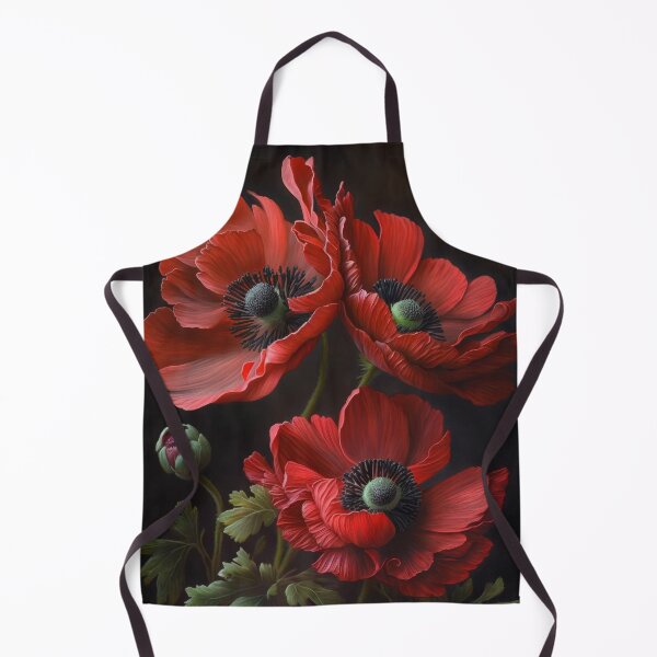 Item preview, Red Anemone Flowers designed and sold by Vanover Designs.