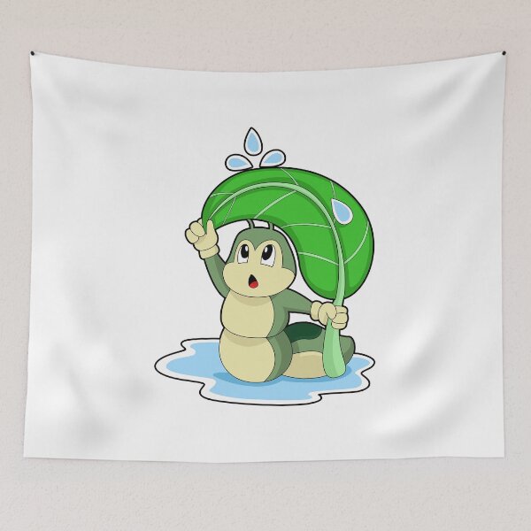 Item preview, Caterpillar Raining Umbrella designed and sold by Snabdesign84.