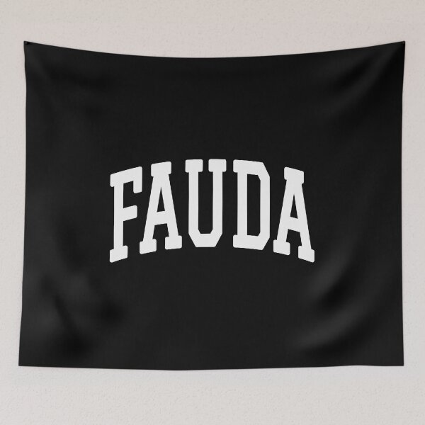 Item preview, Fauda White Text College Style designed and sold by lukassfr.
