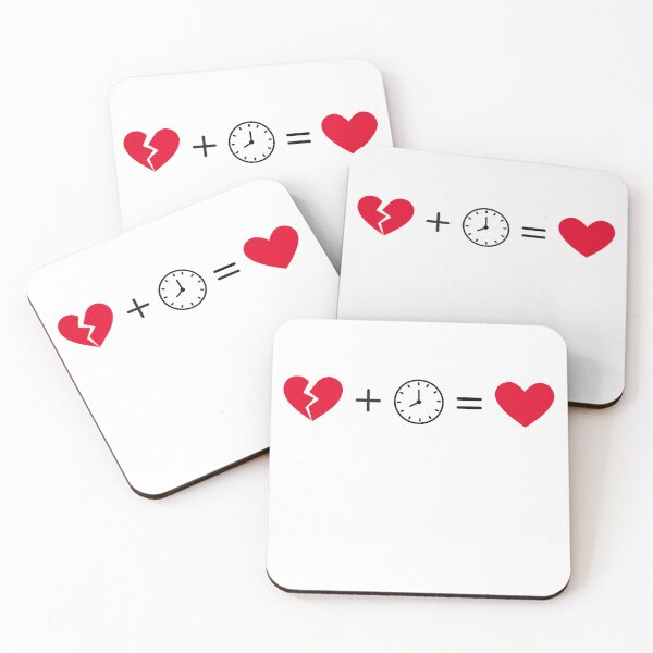 Item preview, Only time can heal your broken heart | Romantic Patience  designed and sold by AlphaMstudio.