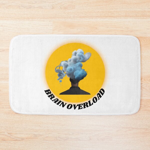Item preview, Brain Overload - Funny Quote designed and sold by HanaiPrint.