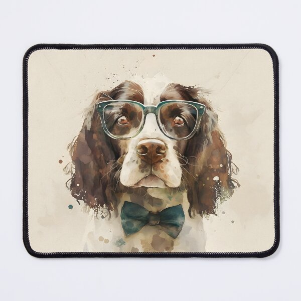 Item preview, Bonzo, the short sighted Springer Spaniel designed and sold by EmilyDayDreams.