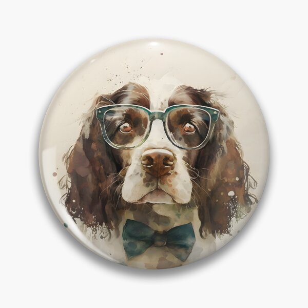 Item preview, Bonzo, the short sighted Springer Spaniel designed and sold by EmilyDayDreams.