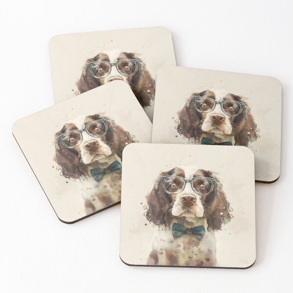 Item preview, Bonzo, the short sighted Springer Spaniel designed and sold by EmilyDayDreams.