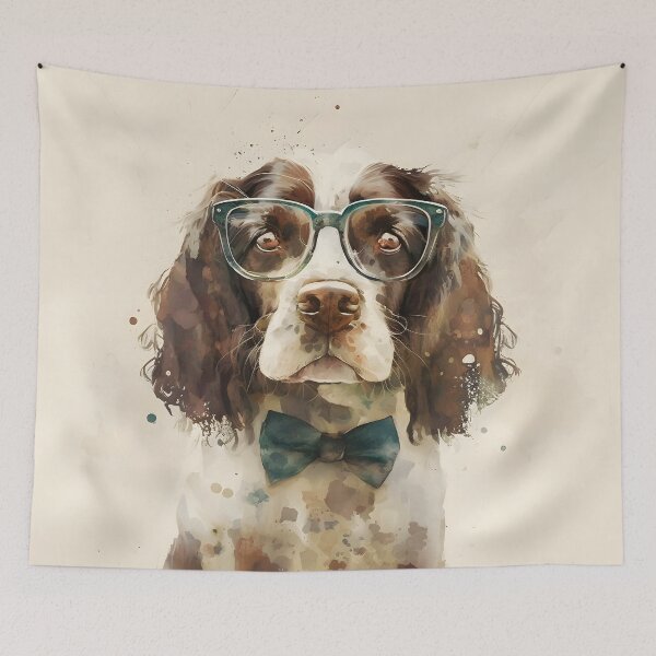 Item preview, Bonzo, the short sighted Springer Spaniel designed and sold by EmilyDayDreams.