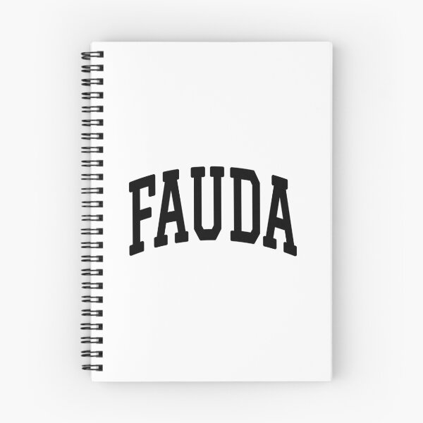 Item preview, Fauda Black Text College Style designed and sold by lukassfr.