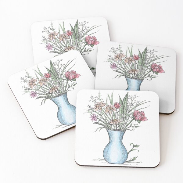 Item preview, Flower Vase designed and sold by Freshinkshop.