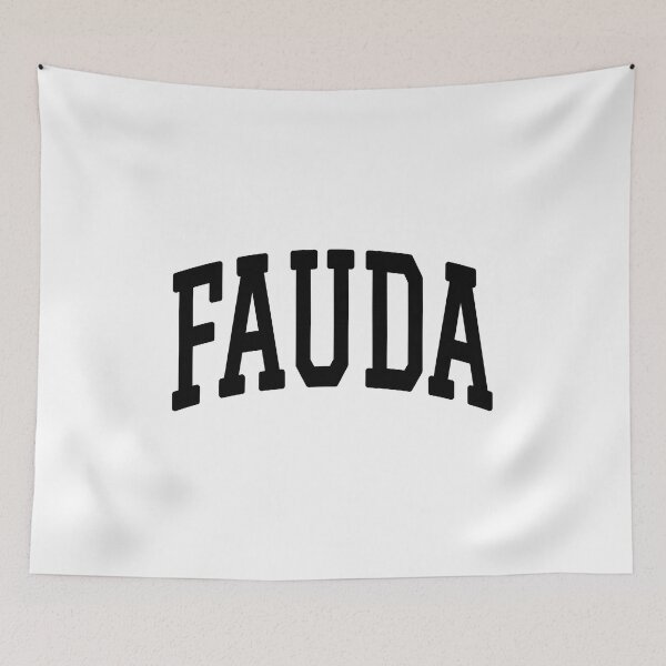 Item preview, Fauda Black Text College Style designed and sold by lukassfr.