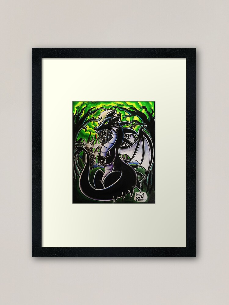 the most Maleficent dragon known to the kingdom Photographic Print for  Sale by dunt-touch-fire