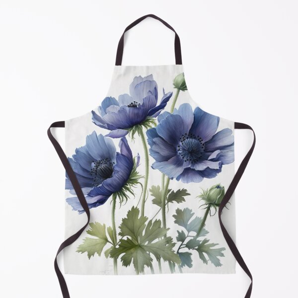 Item preview, Blue Anemone Flowers designed and sold by Vanover Designs.