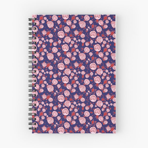 Item preview, Purple Red and White Blood Cell Pattern designed and sold by vividbiology.