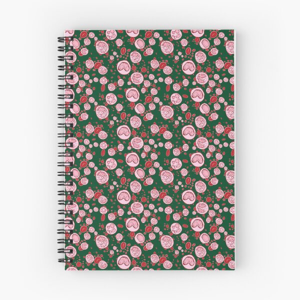 Item preview, Green Red and White Blood Cell Pattern designed and sold by vividbiology.
