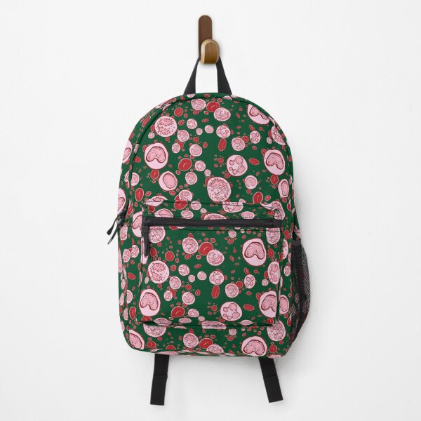 Item preview, Green Red and White Blood Cell Pattern designed and sold by vividbiology.