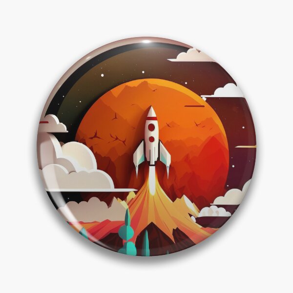 Item preview, The rocket goes into space designed and sold by Onoky.