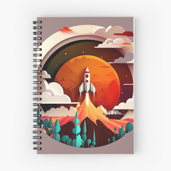 Item preview, The rocket goes into space designed and sold by Onoky.