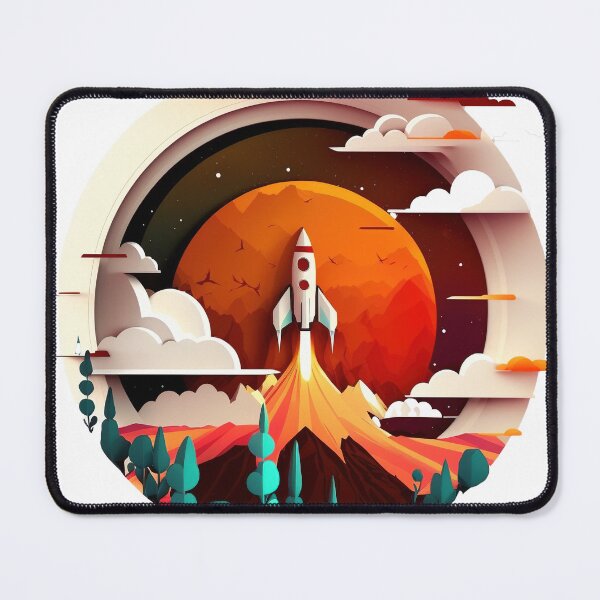 Item preview, The rocket goes into space designed and sold by Onoky.