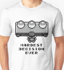 Pokemon - Hardest decision ever Unisex T-Shirt