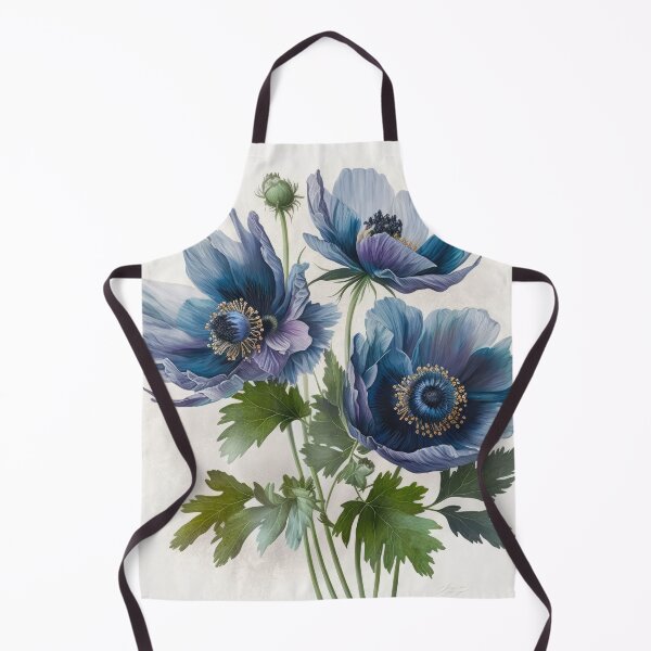 Item preview, Blue Anemone Flowers designed and sold by Vanover Designs.